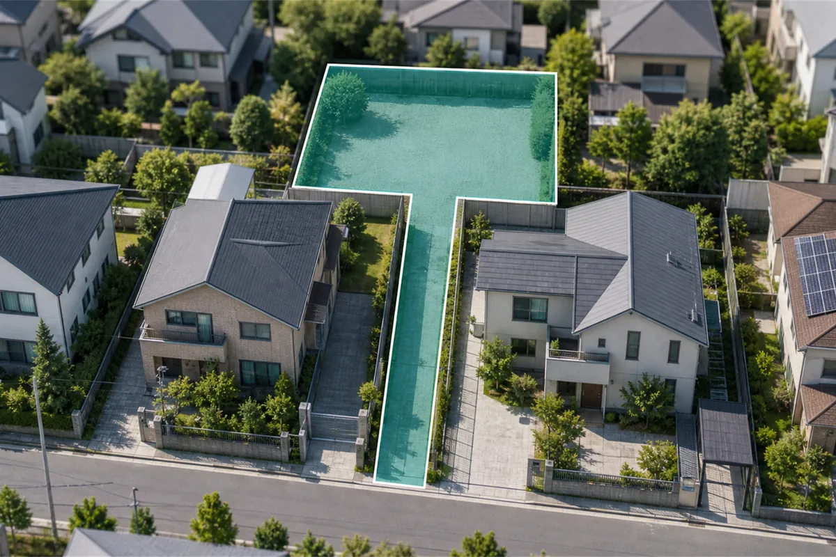 旗竿地が売れない6つの理由｜状況別の売却方法と成功のポイント